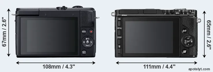 Comparison M200 or V3 rear