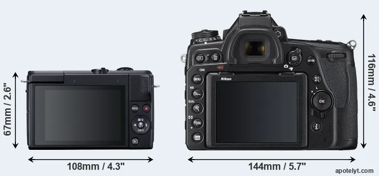 Comparison M200 or D780 rear