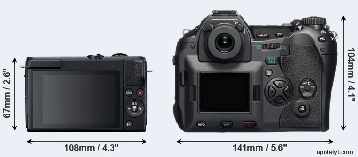 Comparison M200 or E-1 rear