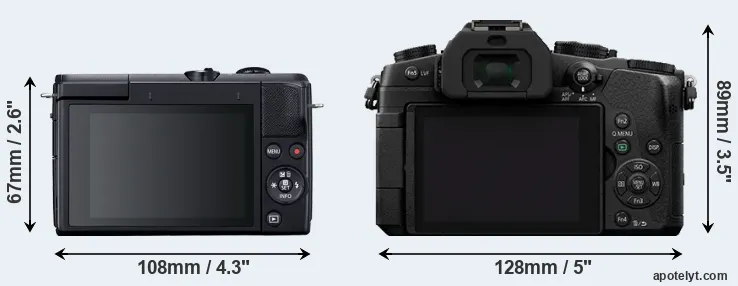Comparison M200 or G85 rear