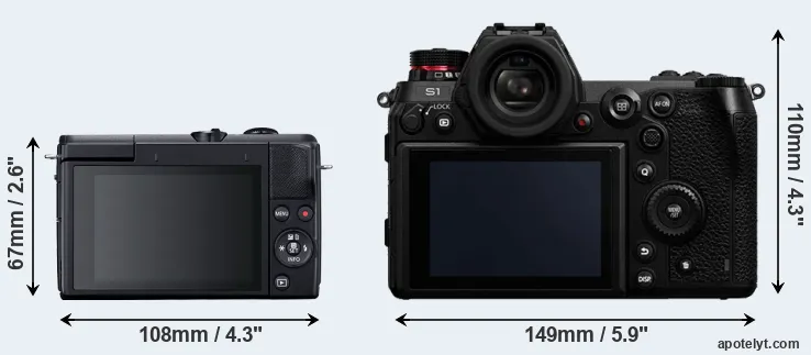 Comparison M200 or S1 rear