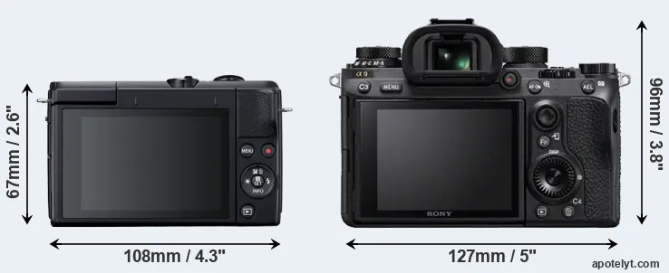 Comparison M200 or A9 rear
