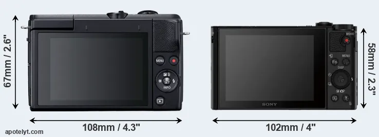 Comparison M200 or HX80 rear
