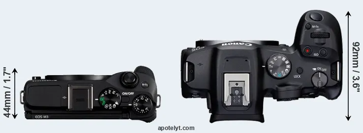 Compare M3 versus R7 top