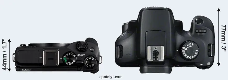 Compare M3 versus T100 top