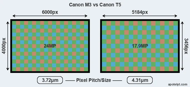 M3 versus T5 MP