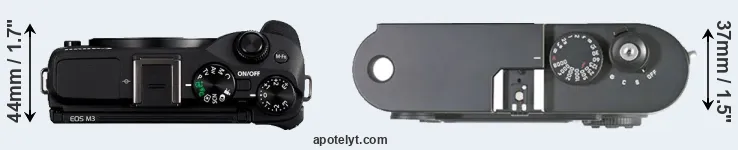Compare M3 versus M8 top