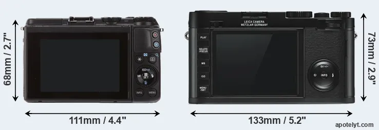 Comparison M3 or X Typ 113 rear