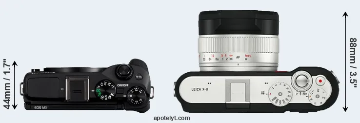 Compare M3 versus X-U Typ 113 top