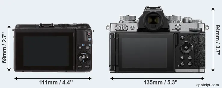 Comparison M3 or Z fc rear