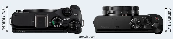 Compare M3 versus LX10 top