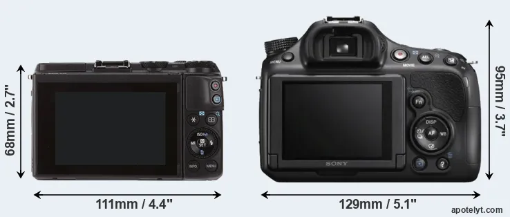 Comparison M3 or A58 rear