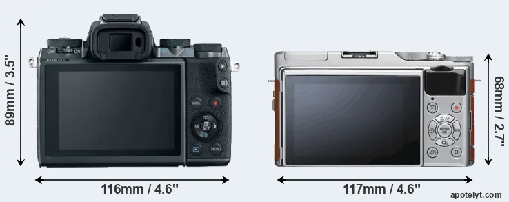 Comparison M5 or X-A5 rear