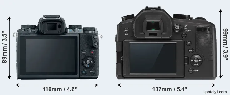 Comparison M5 or V-LUX Typ 114 rear