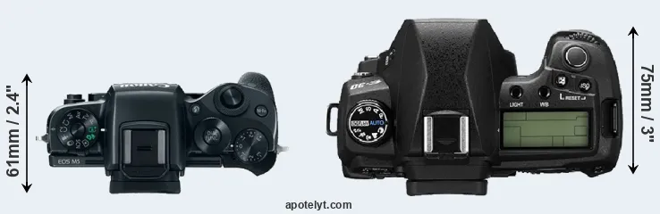 Compare M5 versus E-30 top