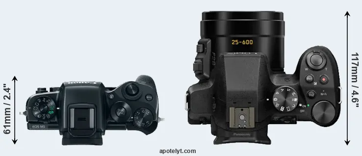 Compare M5 versus FZ330 top