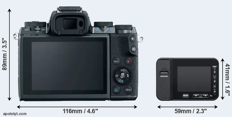 Comparison M5 or RX0 II rear