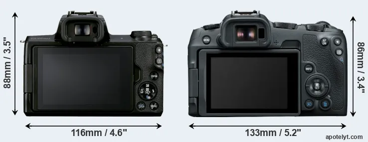 Comparison M50 Mark II or R8 rear
