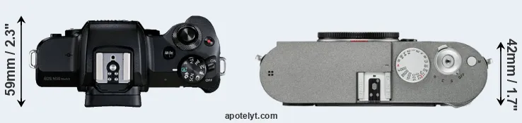 Compare M50 Mark II versus M-E Typ 240 top