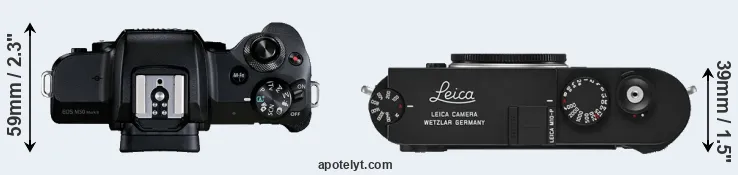 Compare M50 Mark II versus M10-P top