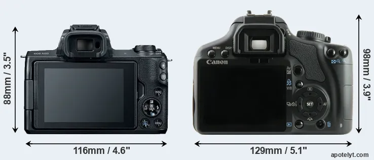 Comparison M50 or XSi rear