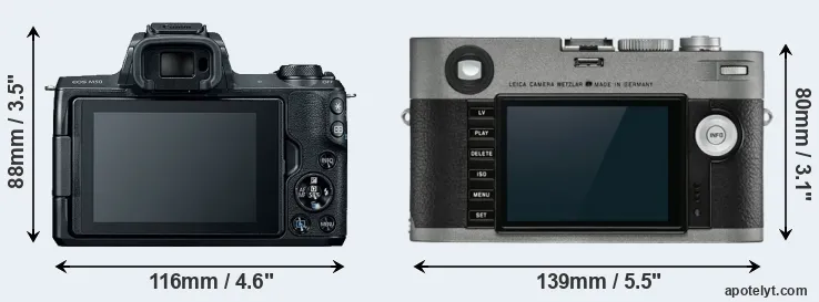 Comparison M50 or M-E Typ 240 rear