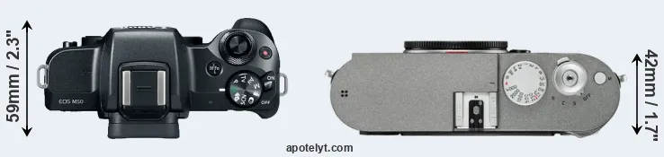 Compare M50 versus M-E Typ 240 top
