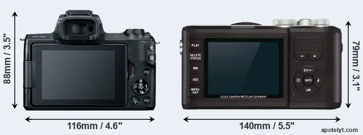 Comparison M50 or X-U Typ 113 rear