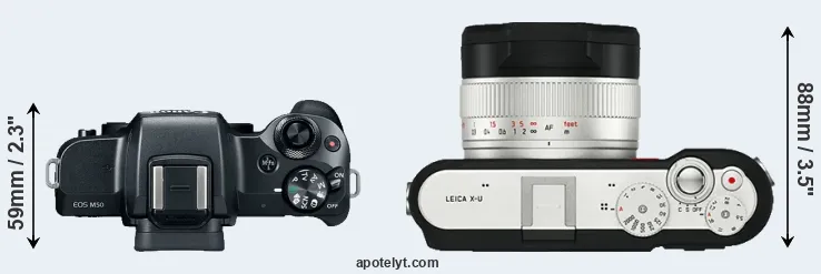 Compare M50 versus X-U Typ 113 top