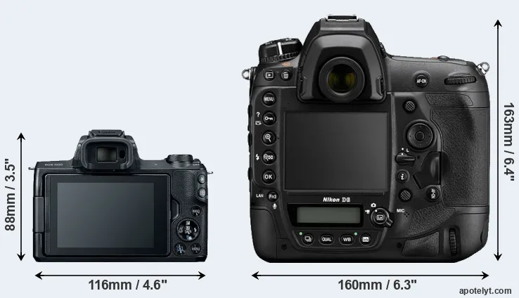 Comparison M50 or D6 rear