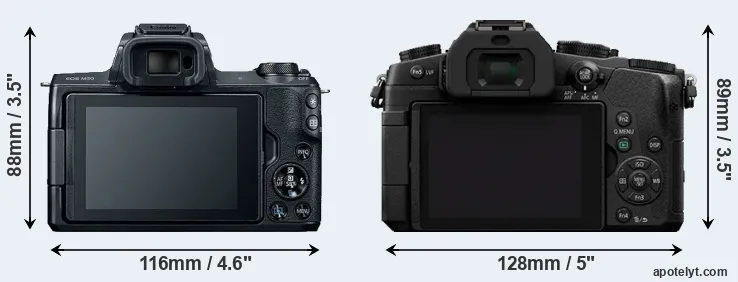 Comparison M50 or G80 rear