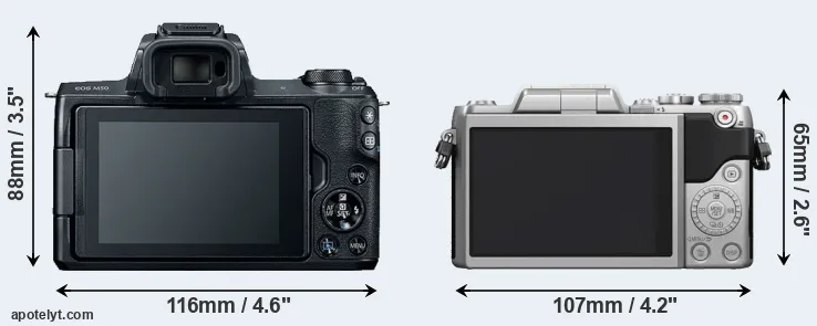 Comparison M50 or GF7 rear