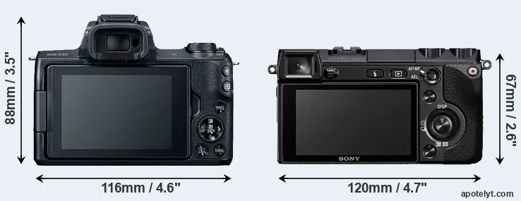 Comparison M50 or NEX-7 rear
