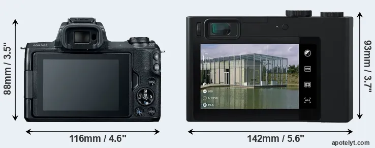 Comparison M50 or ZX1 rear
