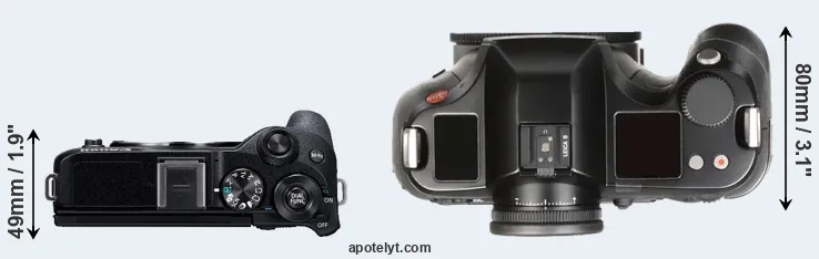 Compare M6 Mark II versus S Typ 007 top