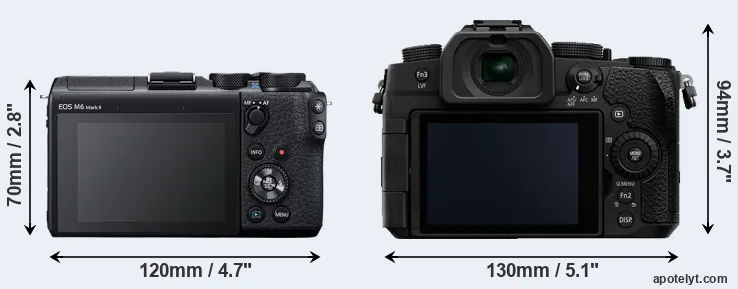 Comparison M6 Mark II or G95 rear