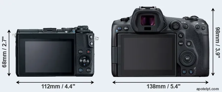 Comparison M6 or R5 rear