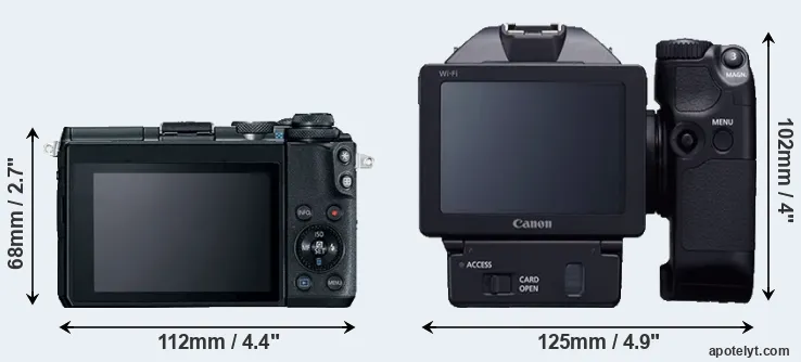 Comparison M6 or XC10 rear