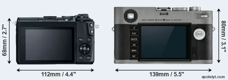 Comparison M6 or M-E Typ 240 rear