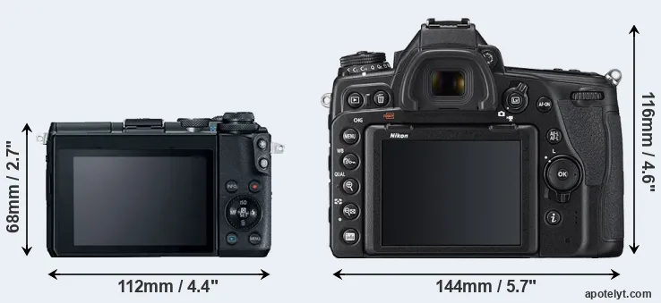 Comparison M6 or D780 rear