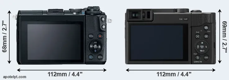 Comparison M6 or ZS80 rear