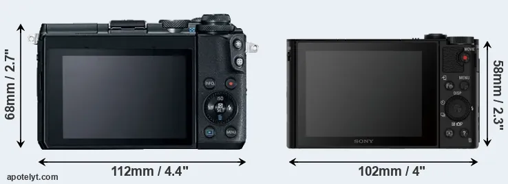 Comparison M6 or HX90V rear