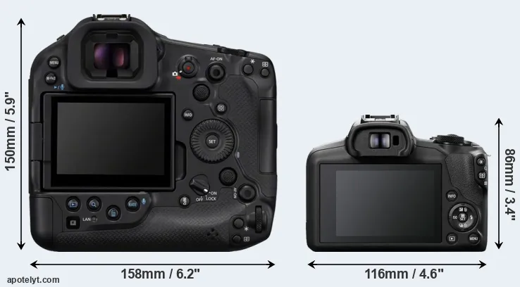 Comparison R1 or R100 rear