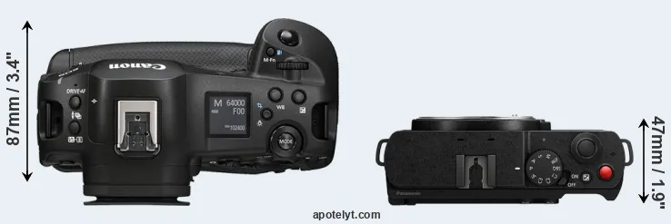 Compare R1 versus S9 top