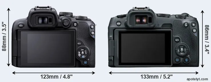 Comparison R10 or R8 rear