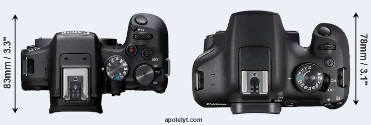 Compare R10 versus T7 top