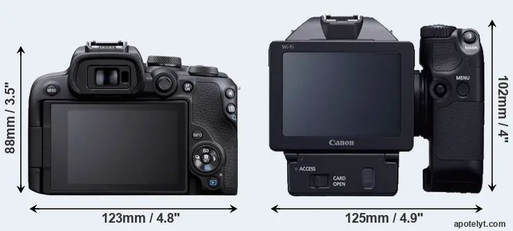 Comparison R10 or XC10 rear