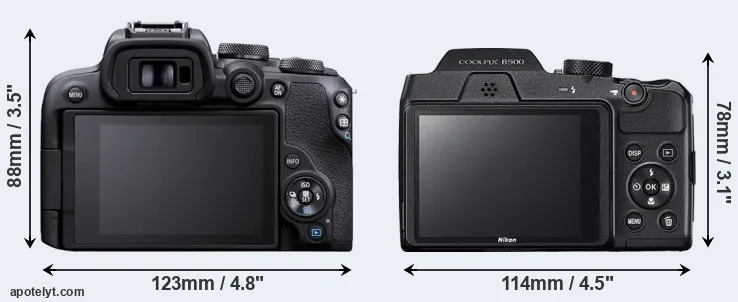 Comparison R10 or B500 rear
