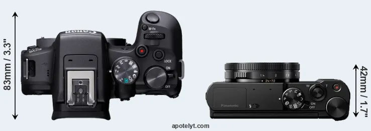 Compare R10 versus LX15 top