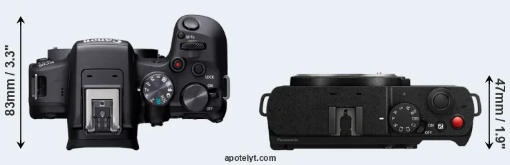 Compare R10 versus S9 top